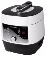 Мультиварка- скороварка Redmond RMCP350, 900 Вт, 14 программ, Черный с белым