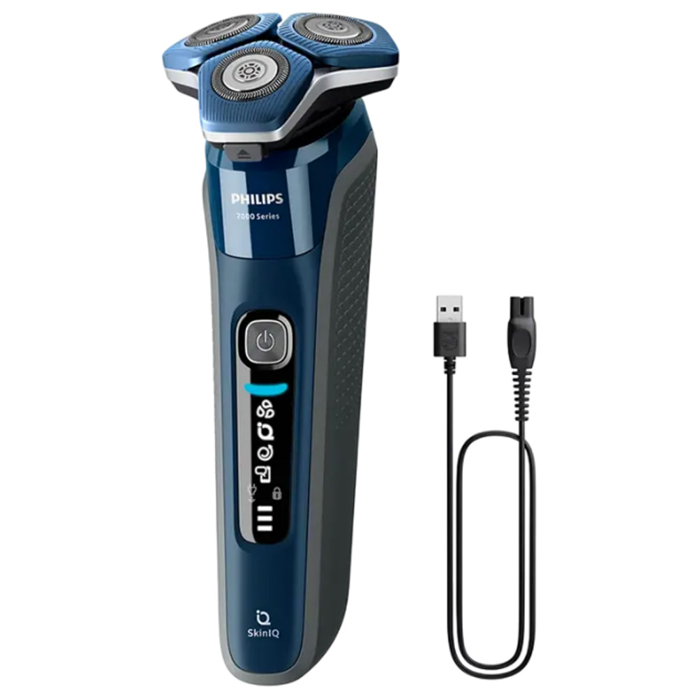 Aparat de ras Philips S7885/50 Negru cu аlbastru photo 3