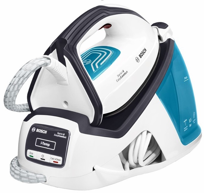 Утюг с парогенератором Bosch TDS4050, 2400 Вт, Алюминий photo 1