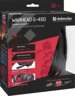 Casti cu fir Defender WarheadG450