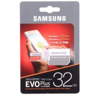 32GB microSD Class10 A1 UHS-I Samsung EVO Plus, 633x, Up to: 100MB/s thumbnav 2