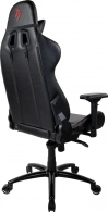 Игровое кресло AROZZI Verona Signature PU / 120-130kg / 165-190cm /  Black /Red logo