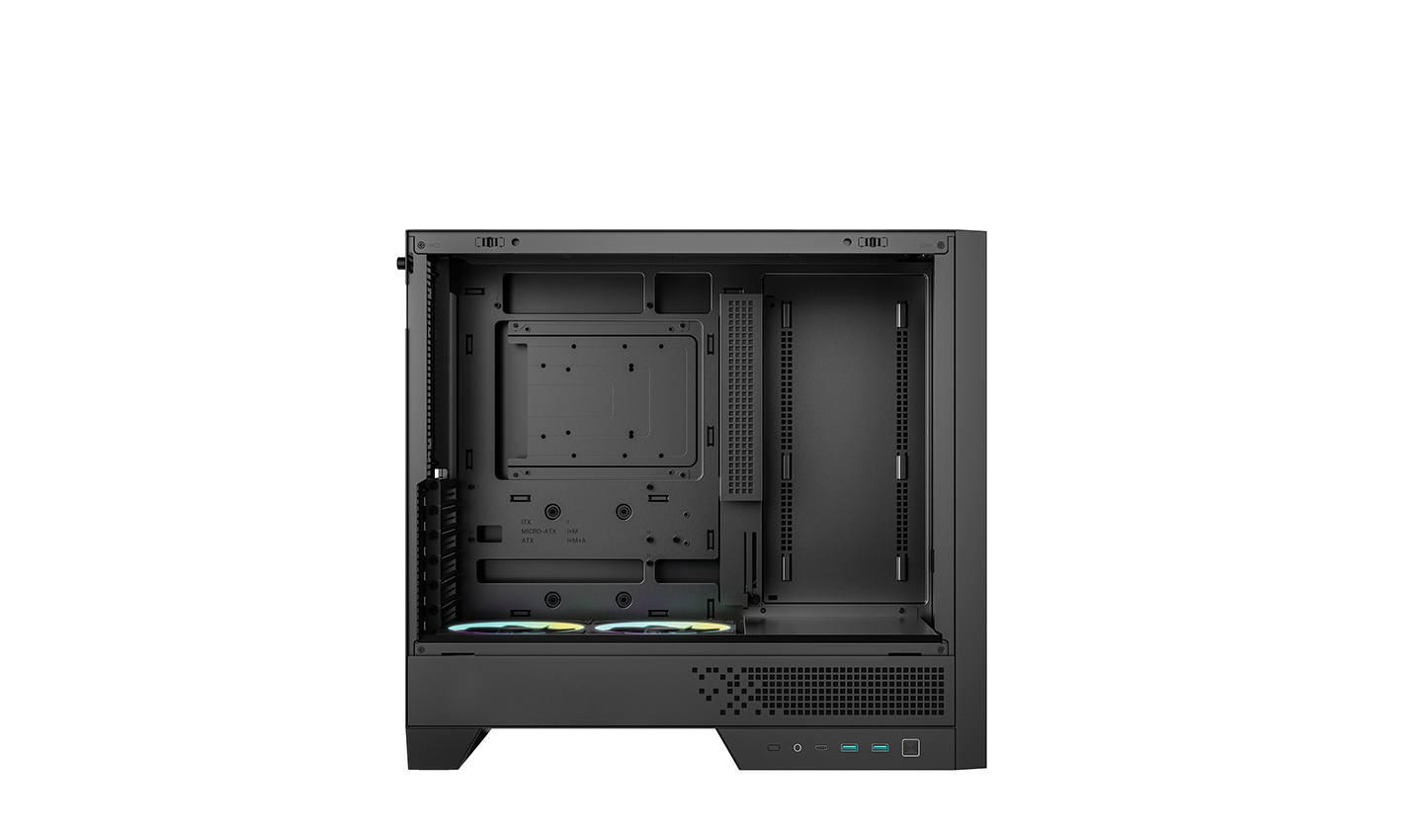 Корпус DEEPCOOL CL600 / w/oPSU / Side panel / 2x120mm / ATX photo 4