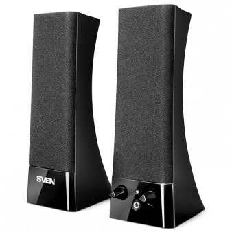 Boxe SVEN 235 / 2.0 / 4W RMS / Black photo 1