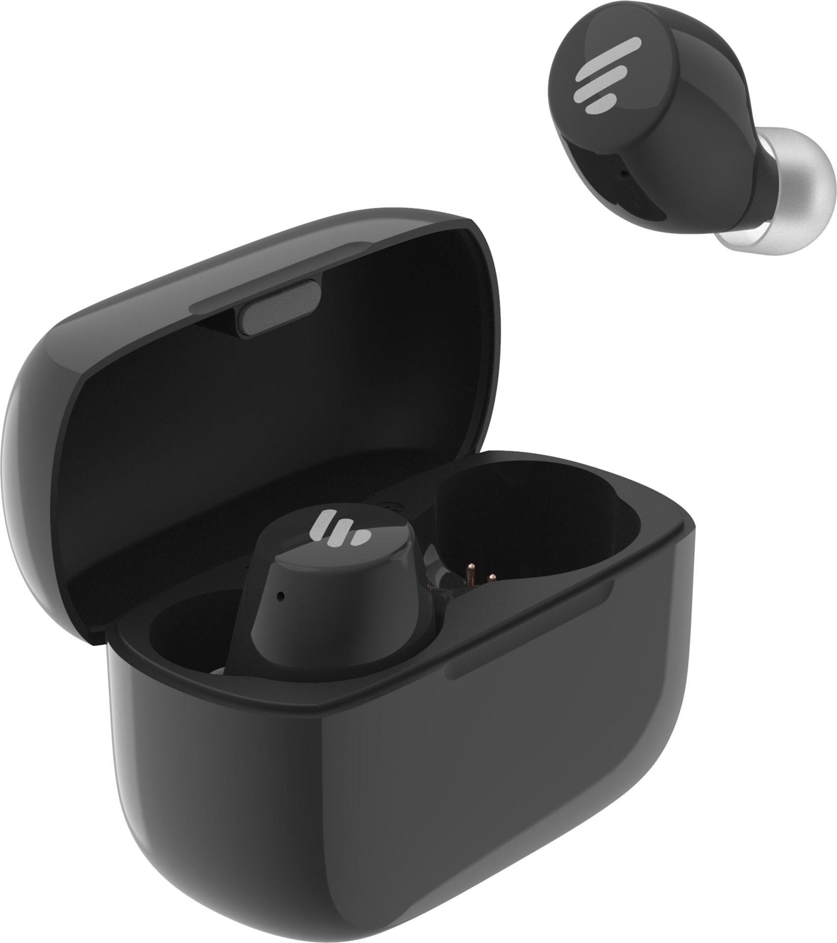 Casti Edifier TWS1  Black Wireless Bluetooth Earbuds Stereo Plus photo 2