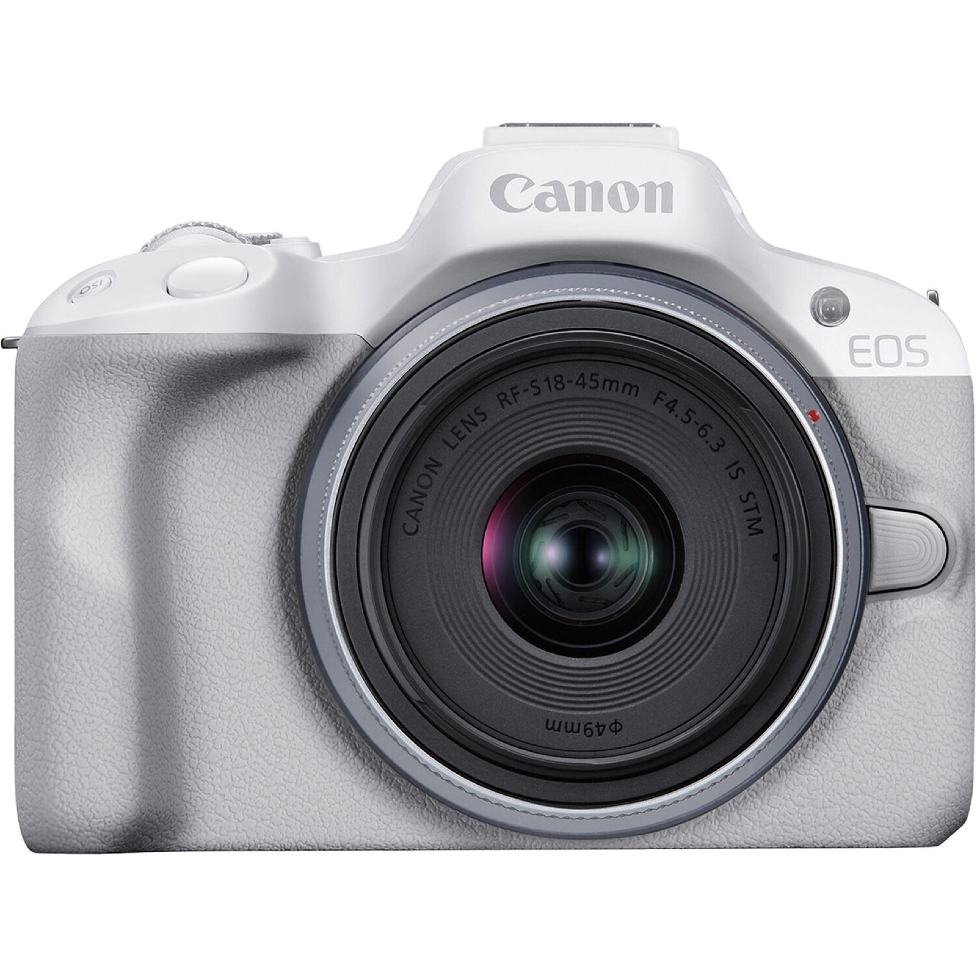 Aparate foto mirrorless CANON EOS R50 + RF-S 18-45 f/4.5-6.3 IS STM White  (5812C030) photo 1