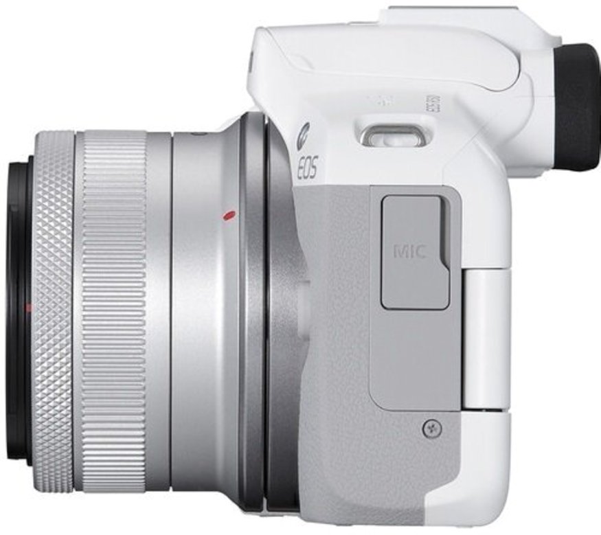 Aparate foto mirrorless CANON EOS R50 + RF-S 18-45 f/4.5-6.3 IS STM White  (5812C030) photo 5