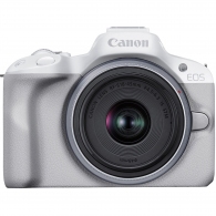 Aparate foto mirrorless CANON EOS R50 + RF-S 18-45 f/4.5-6.3 IS STM White  (5812C030) thumbnav 1
