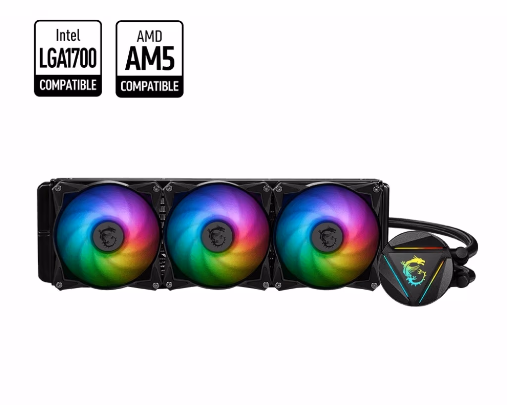 Жидкостный Кулер MSI MAG CORELIQUID 360R V2/ Universal/ 21.63 ~ 78.73 CFM 