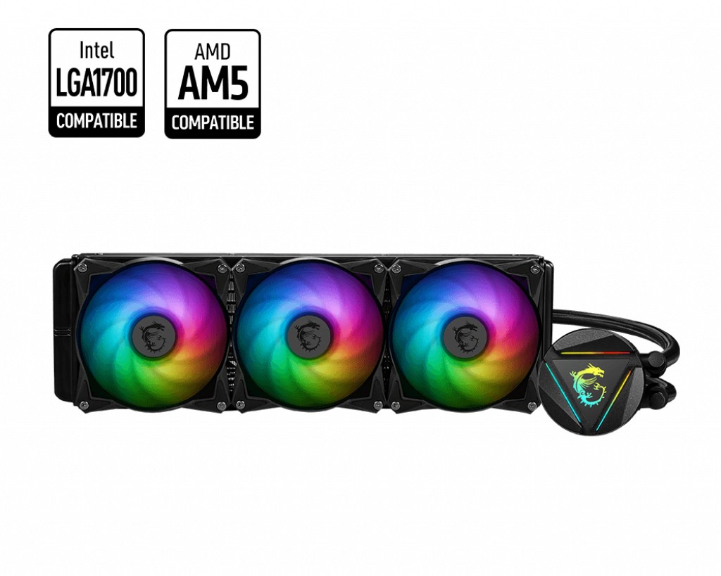 Sisteme de racire cu lichid MSI MAG CORELIQUID 360R V2/ Universal/ 21.63 ~ 78.73 CFM photo 1