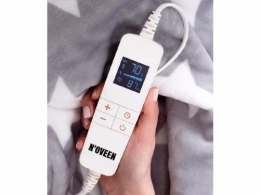 Patura electrica NOVEEN Electric Heated Blanket EB651 Grey Star 180 x 130 cm thumbnav 1