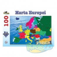 Noriel NOR2808 Noriel Puzzle 100 Piese - Harta Europei 2017 thumbnav 1