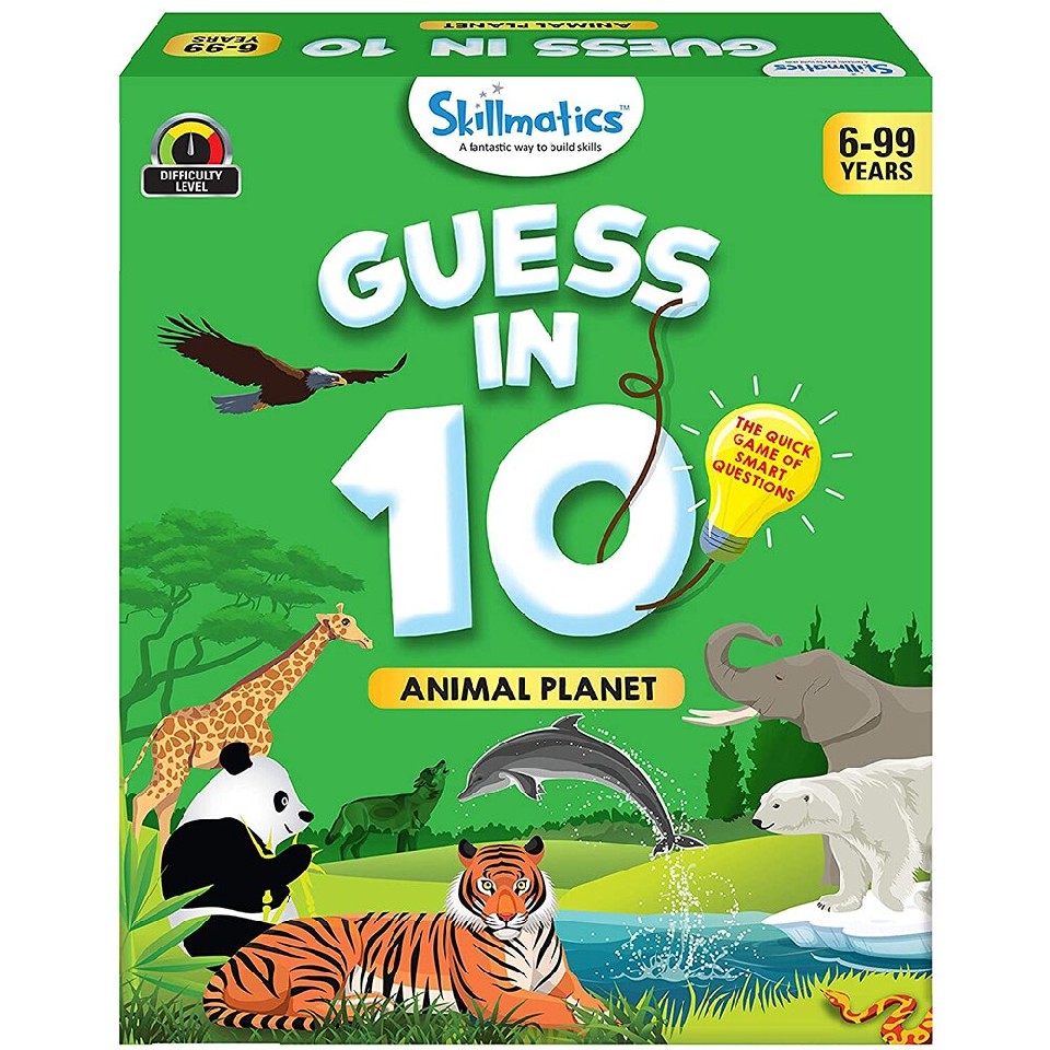 Spin Master 6066198 Joc Guess In 10 Animals photo 1