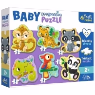 Trefl Puzzles 44005 Excotic animals