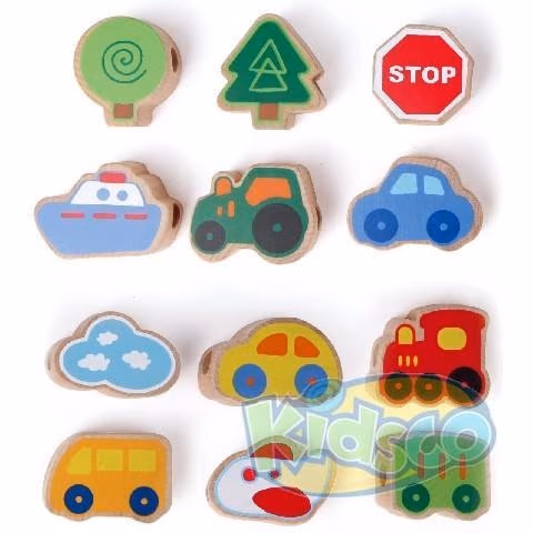 Hape E0905B Lacing Vehicles