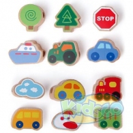 Hape E0905B Lacing Vehicles thumbnav 1