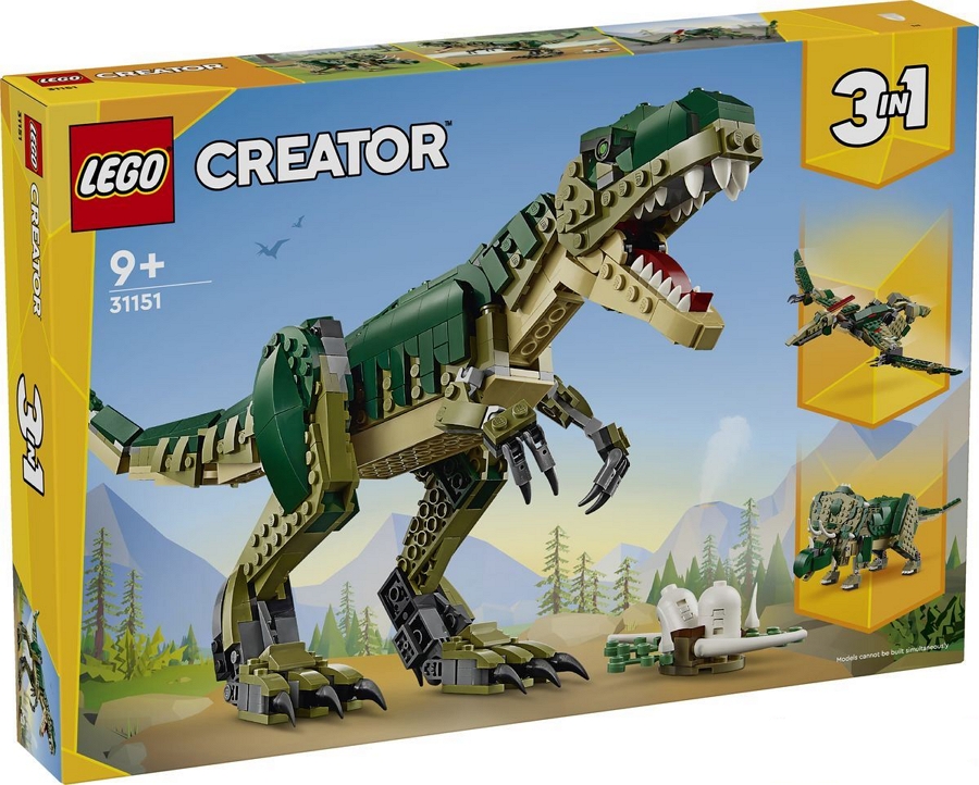 Constructor Lego Creator T. rex 31151 de la 9+ ani photo 1