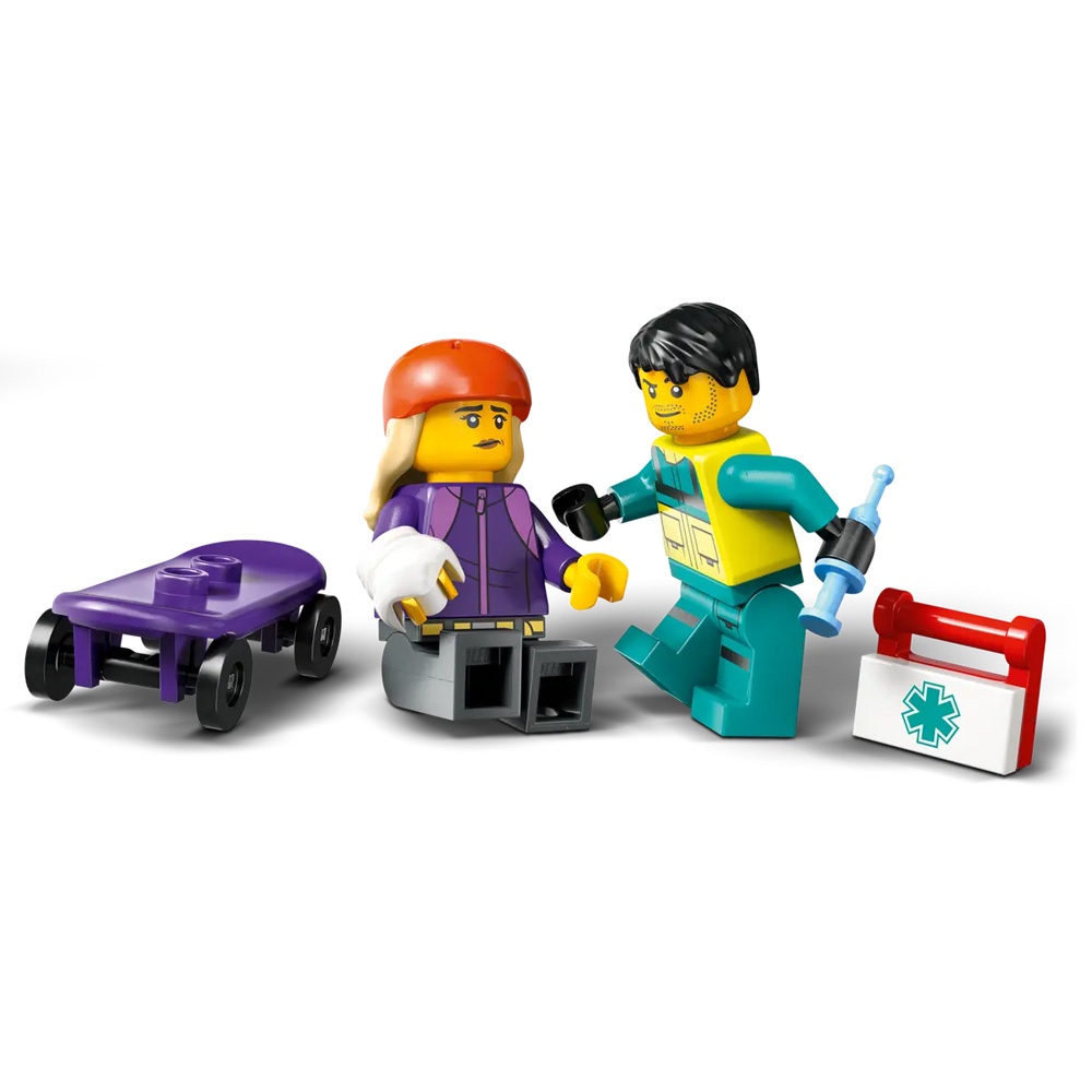 Конструктор Lego City Emergency Ambulance 60451  от 5+ лет photo 4