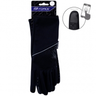 Перчатки велосипедные Force F VISION softshell thumbnav 2
