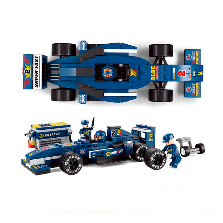Игрушки SLUBAN Racing Car "BLUE LIGHTNING" photo 1