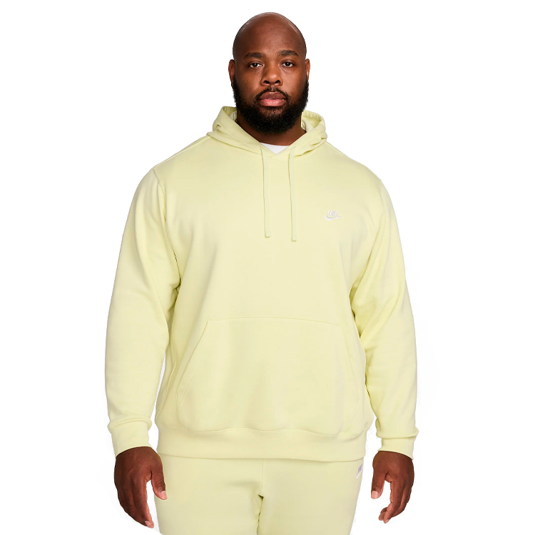 Hanorac pt bărbați Nike M NSW CLUB HOODIE PO BB L Galben photo 2