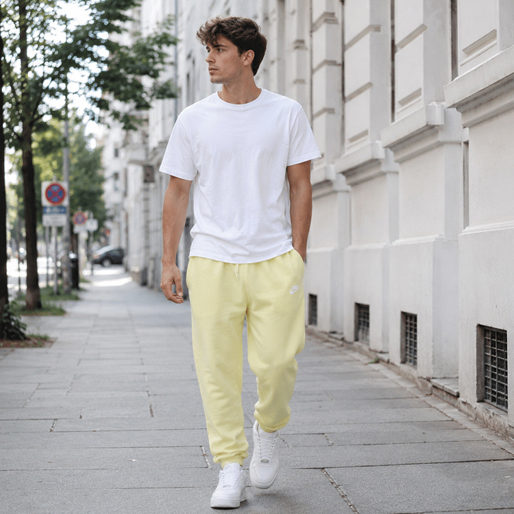 Брюки Nike M NSW CLUB PANT CF BB S Желтый Мужской photo 4