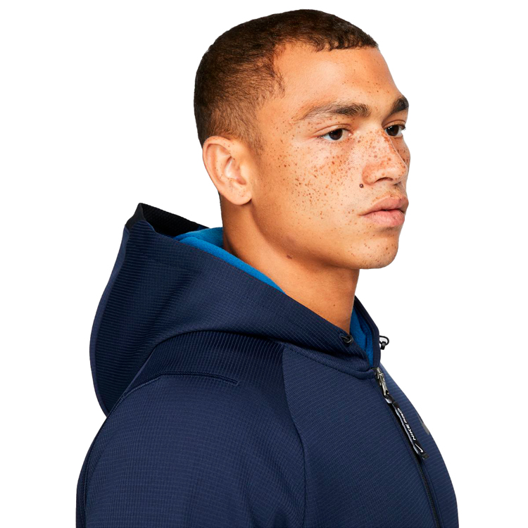 Мужская Толстовка Nike M NP TF THRMA SPHR JKT HD FZ L Синий photo 5