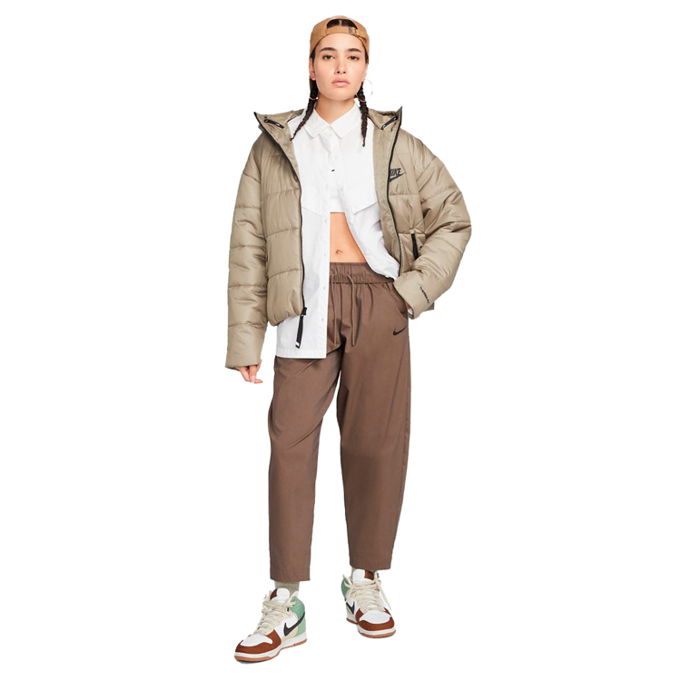 Scurta Nike W NSW SYN TF RPL HD JKT L Bej Femei photo 4