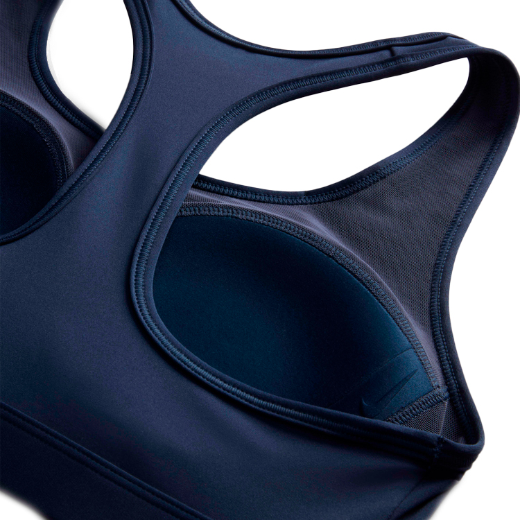 Bra sportive Nike W NK SWSH MED SPT BRA / Femei / L / Albastru photo 4