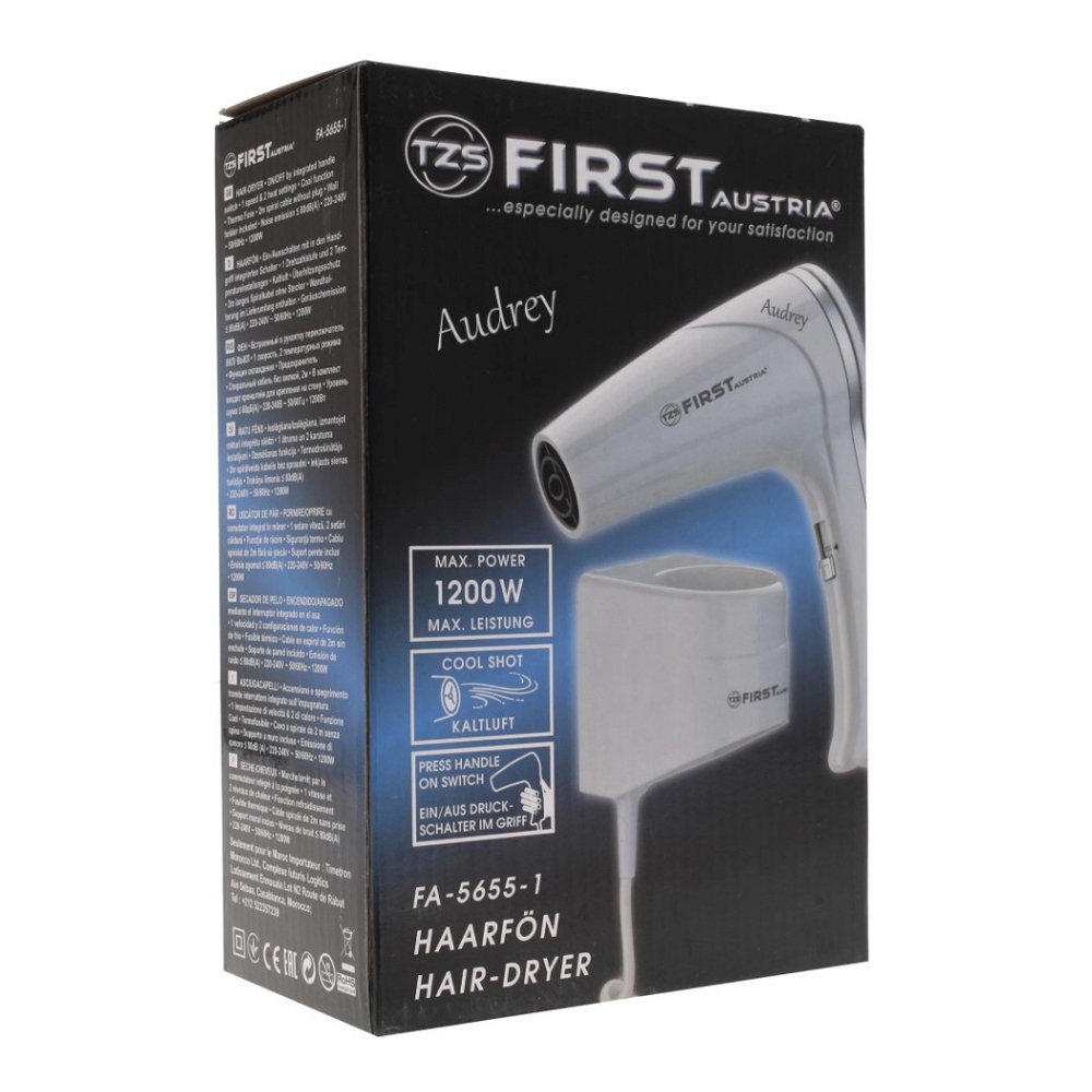 Uscator de par First FA56551 1200W Alb photo 6