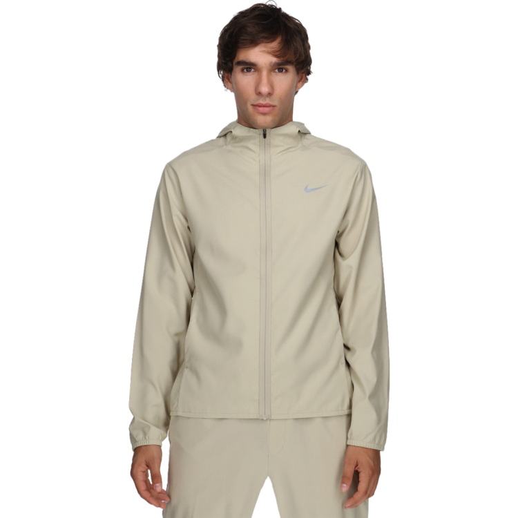 Мужская Толстовка Nike M NK DF FORM HD JKT S Бежевый photo 4