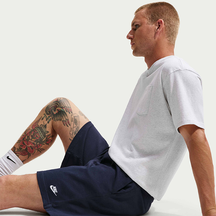 Sorti de bărbați Nike M NK CLUB KNIT SHORT S Albastru photo 10