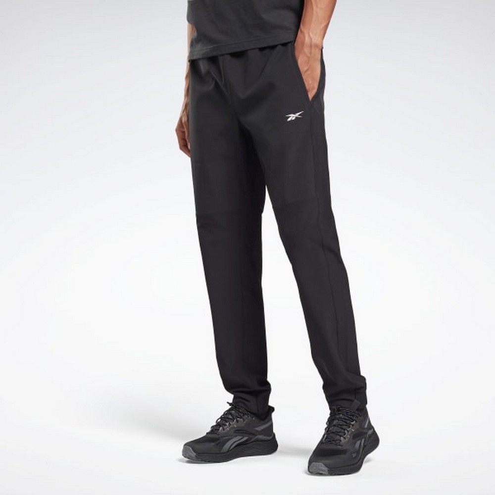 Pantaloni Reebok TS Thermowarm+Grphn S Negru Barbati photo 2