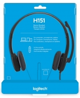 Casti cu fir Logitech H151 (L981-000589) thumbnav 3