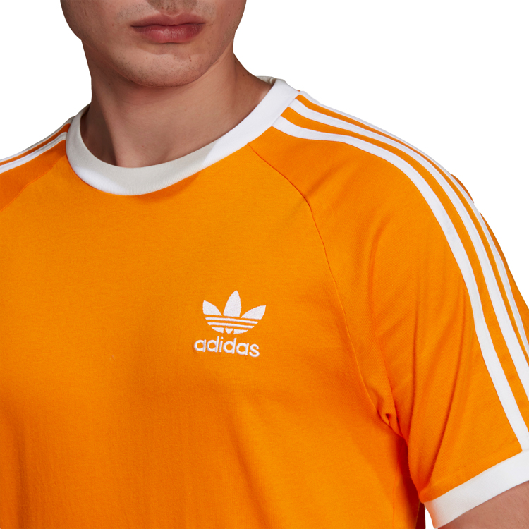 Футболка мужская Adidas 3-STRIPES TEE S Оранжевый photo 5