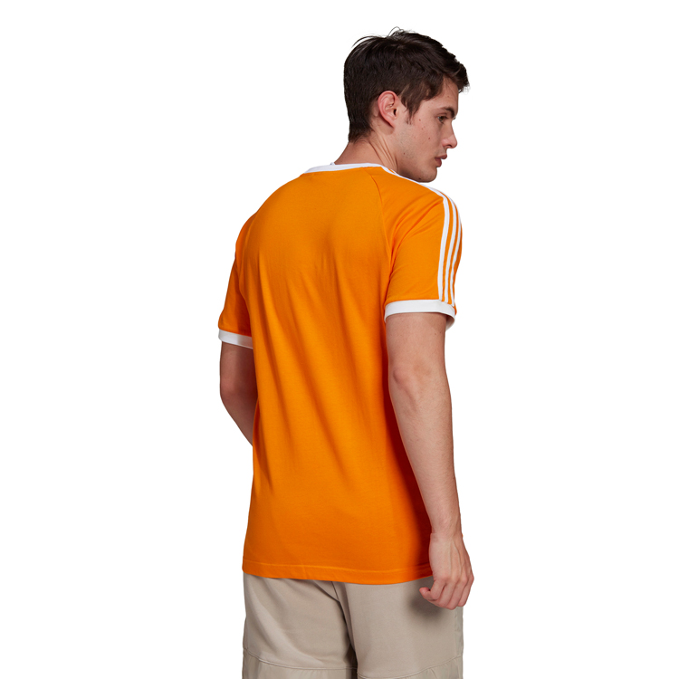 Футболка мужская Adidas 3-STRIPES TEE S Оранжевый photo 6