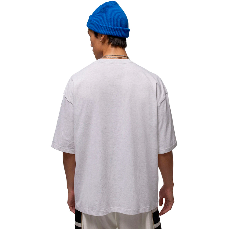 Tricou bărbătesc Nike M J BRK JD AIR WM OVSZ CRW S Alb photo 2