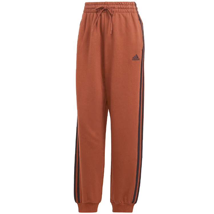 Pantaloni Adidas W 3S FT LS PT PANTS M Maro Femei photo 2