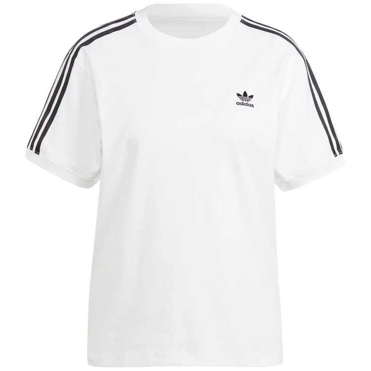 Tricou Adidas 3 STRIPE TEE XXS Alb Femei photo 3