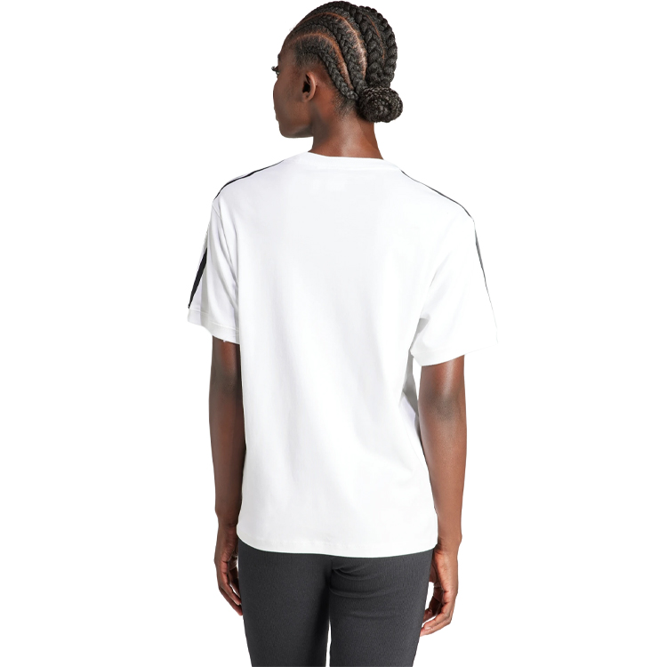 Tricou Adidas 3 STRIPE TEE XXS Alb Femei photo 4