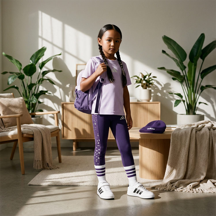 Набор футболка + легинсы Adidas Essentials Glam Print photo 4