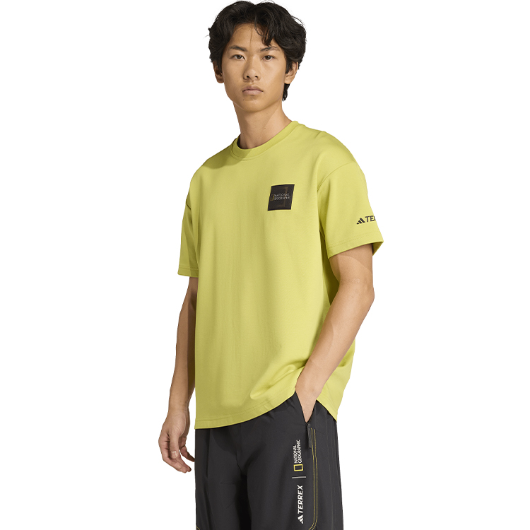 Футболка мужская Adidas U NATGEO GF TEE S Зелёный photo 1