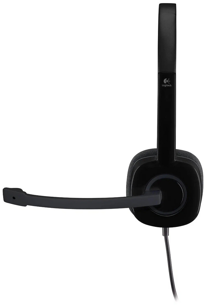 Наушники Logitech H151 Черный Проводные / Дом и Офис / Черный photo 2