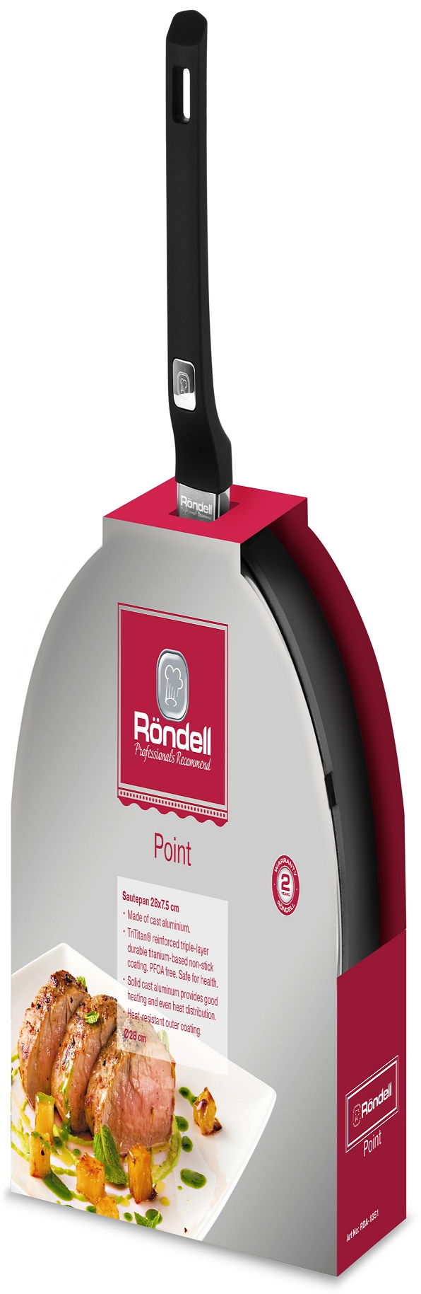 Cratita cu miner lung Rondell RDA-1351 photo 2