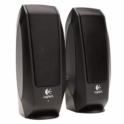 Logitech S120 Speakers 2.0 ( RMS 2.2W, 2x1.1W ), Black 