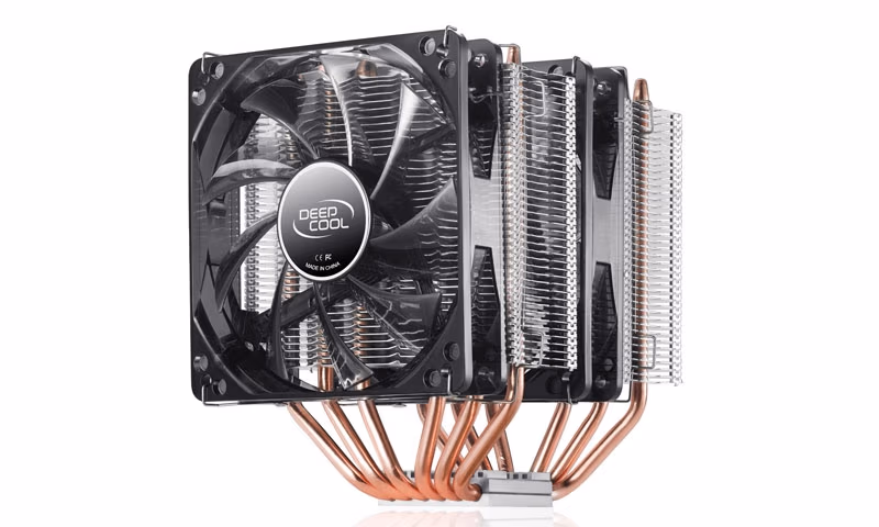DEEPCOOL Cooler  "NEPTWIN V2", Blue LED, Socket LGA1700(adapter needed)/2011/LGA1200/1366/1150/1151/1155/1156/775 & AM5/AM4/AM3/FM2, 2x fans: 120х120х25mm, PWM; 900~1500rpm, 17.8~26dBA, 55.5CFM,4-pin PWM| 3-pin, Hydro Bearing 