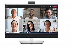27.0" DELL IPS LED C2722DE Video Conferencing Black (5ms, 21:9, 300M:1, 300cd, 2560 x 1440, 178°/178°, HDMI, DisplayPort, USB-C, USB Hub: 3 x USB3.2, LAN (RJ-45), Webcam 5Mpx, Speakers 2 x 5W, Audio Line out, Height Adjustment, VESA) thumbnav 1