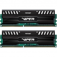 16GB (Kit of 2*8GB) DDR3-1600  VIPER 3 (by Patriot) Black Mamba Edition, PC12800, CL19, 1.5V, XMP 1.3 Support, Anodized Aluminum HeatSpreader, Black thumbnav 1
