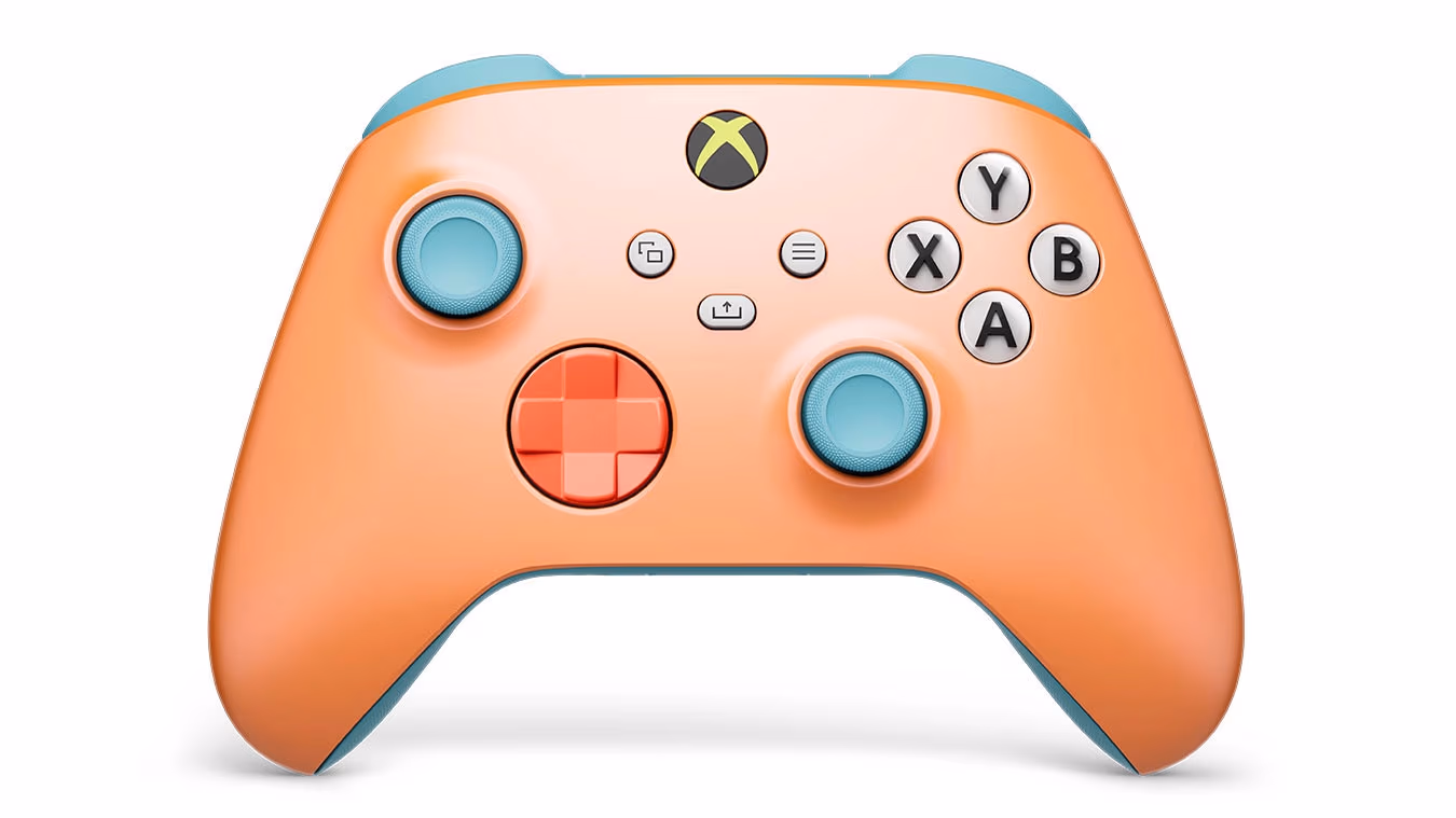 Gamepad Microsoft Xbox Series X/S/One Controller, Sunkissed Vibes OPI Wireless, Compatible Xbox One / One S / Series S / Seires X 