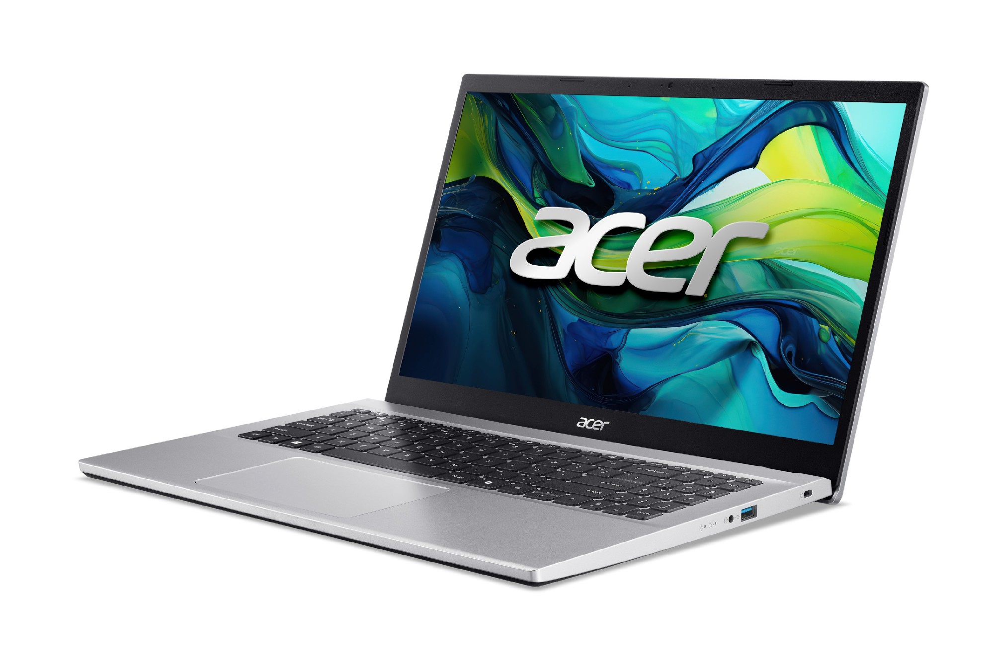 Laptop 15.6” ACER  Aspire Go 15 AG15-42P/ AMD Ryzen 5 7430U/ 16GB/ 1TB SSD/ Pure Silver photo 3